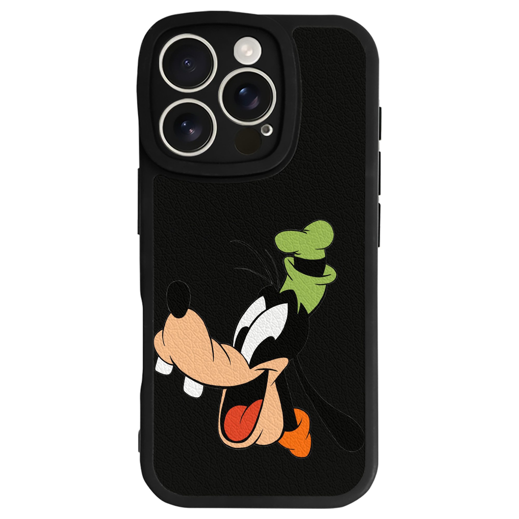 （画像用） ミッキーマウス Mickey Mouse 【iPhone 16シリーズ対応】シリコンスマホケース（レザー調） 材質：シリコン